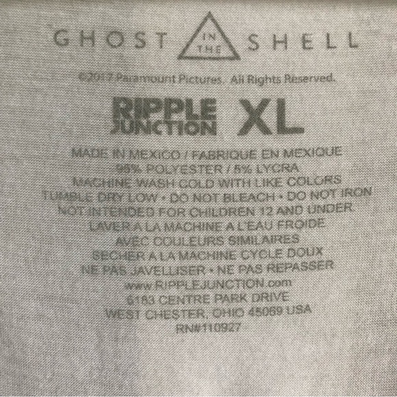 Ghost in the Shell Geisha Tank Top | Ripple Junction - Picture 3 of 3